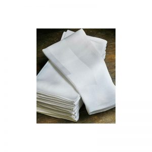 white napkin hire
