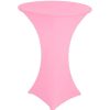 Baby pink stretch table spandex