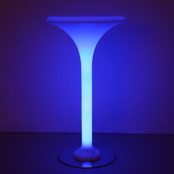 led champagne table