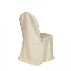 ivory chair cover rental