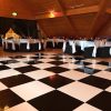 chequered dance floor rental