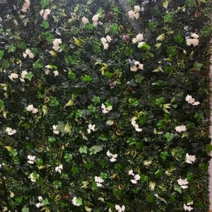 green flower wall hire